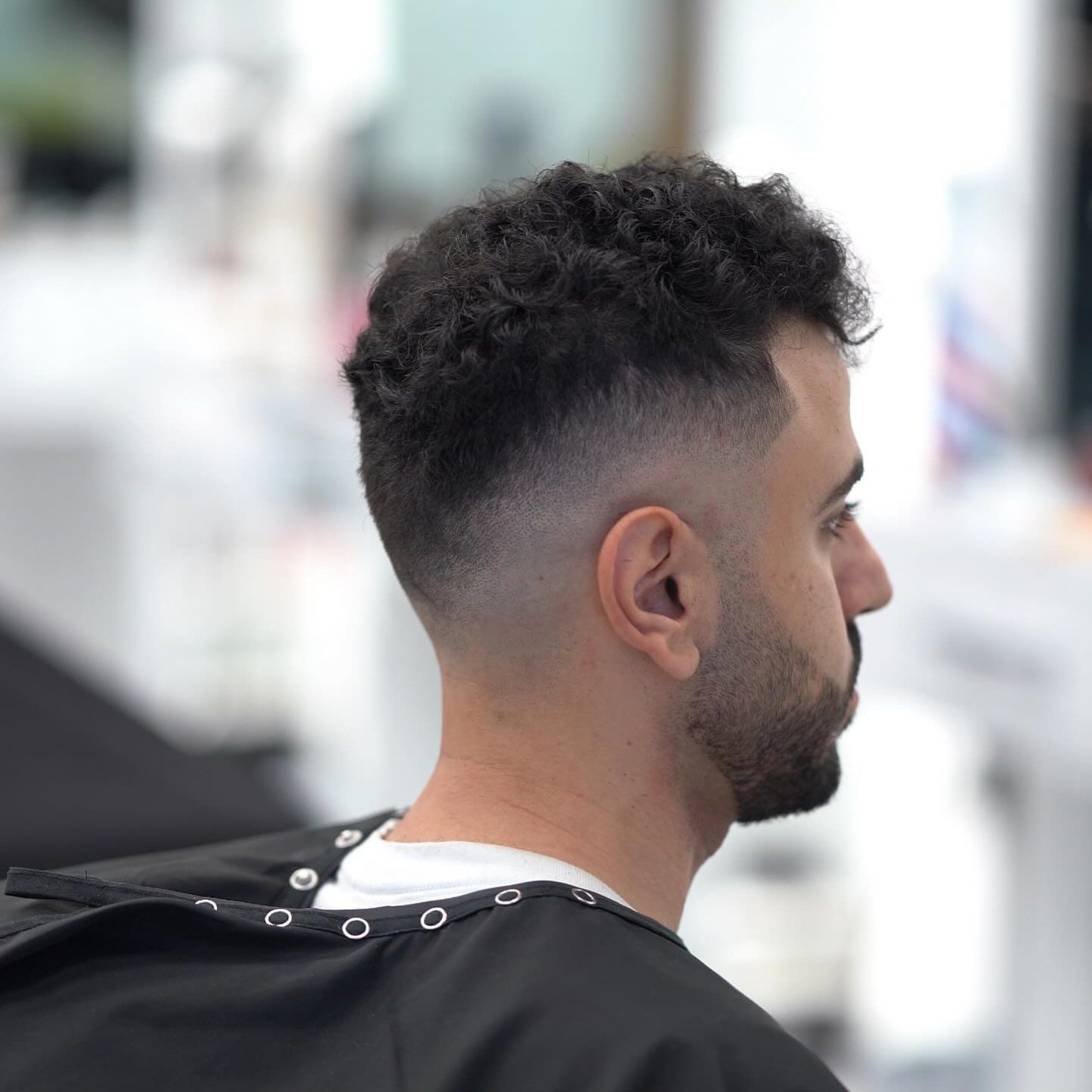 Client showcasing a fresh haircut at Hairlab X Barbershop | Hairstudio