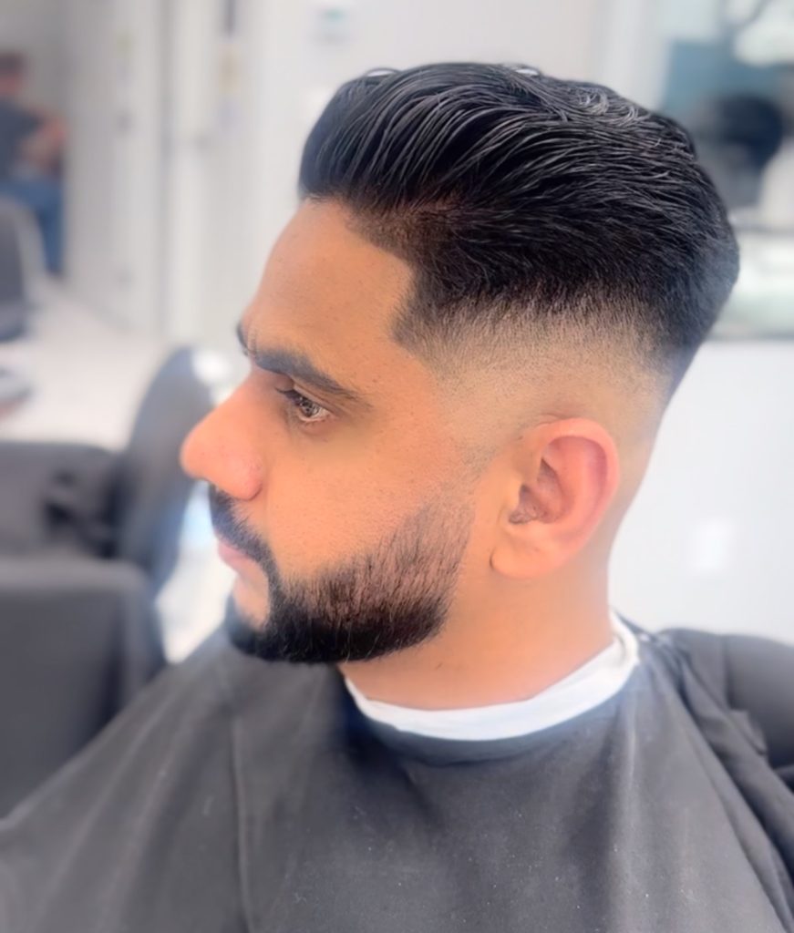 Stylish haircut and beard trim at Hairlab X Heartland
